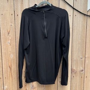 Lululemon Metal Vent Tech Half Zip XXL Black